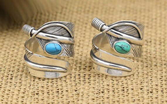 turquoise spoon ring