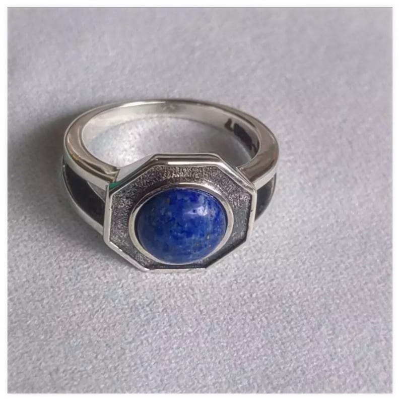 vampire diaries ring blue stone